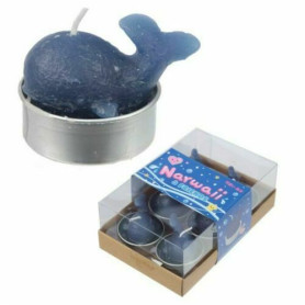 Lot de 6 Bougies Chauffe-plat Narval Licorne des Mers