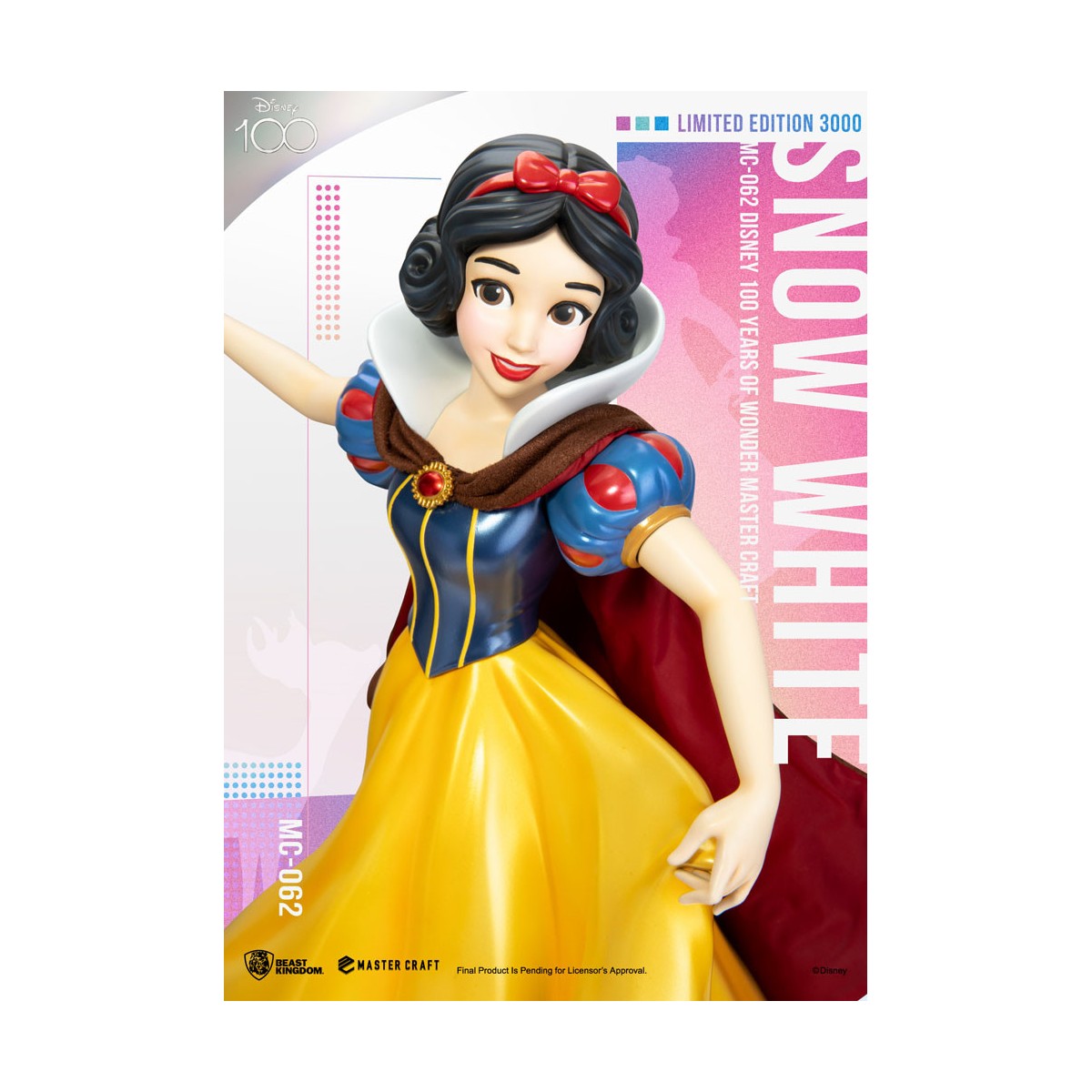 Beast Kingdom Disney - Master Craft Snow White - Disney 100th