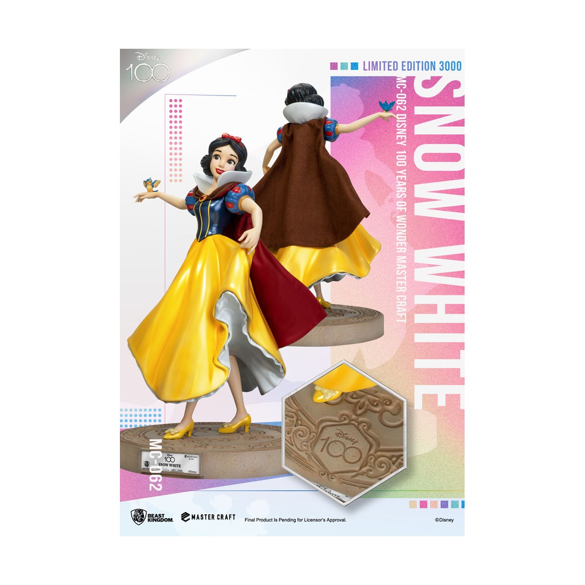 Beast Kingdom Disney - Master Craft Snow White - Disney 100th