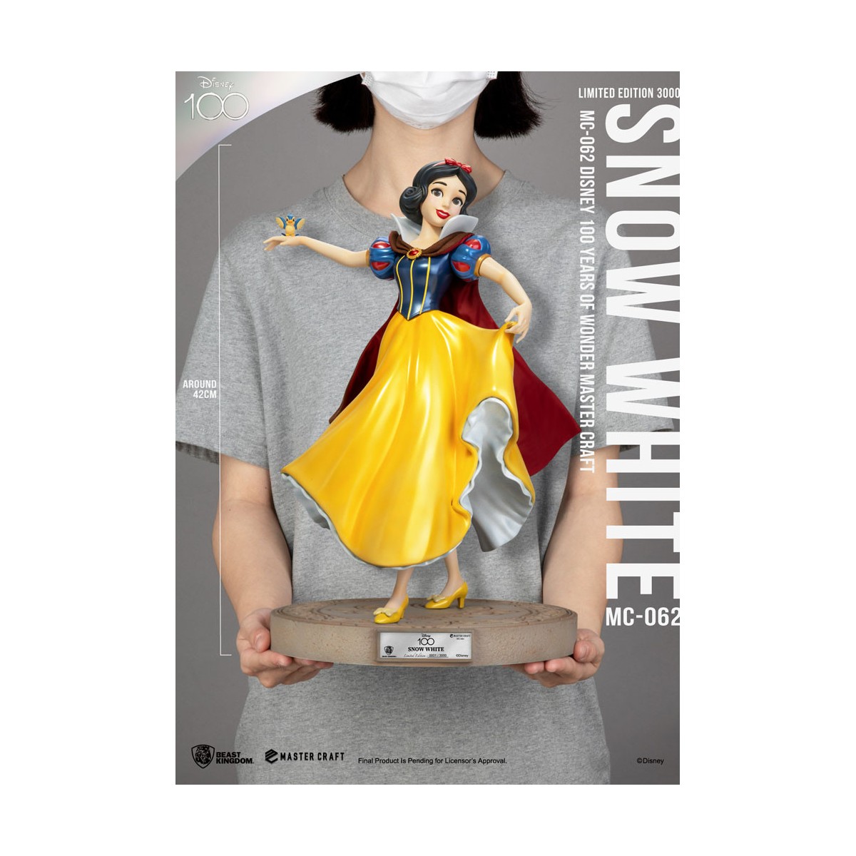Beast Kingdom Disney - Master Craft Snow White - Disney 100th