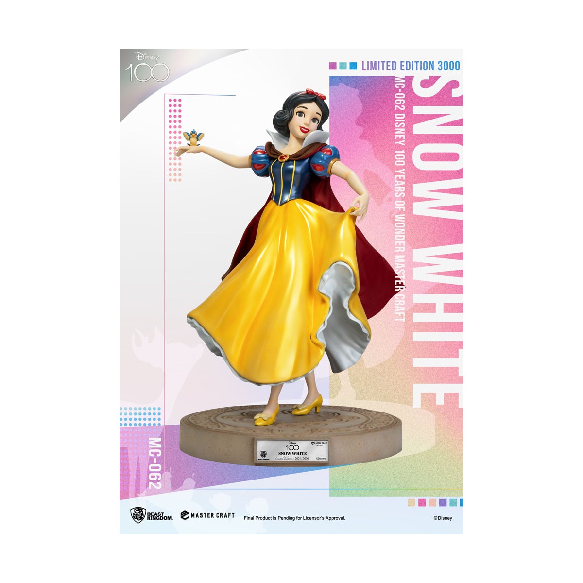 Beast Kingdom Disney - Master Craft Snow White - Disney 100th