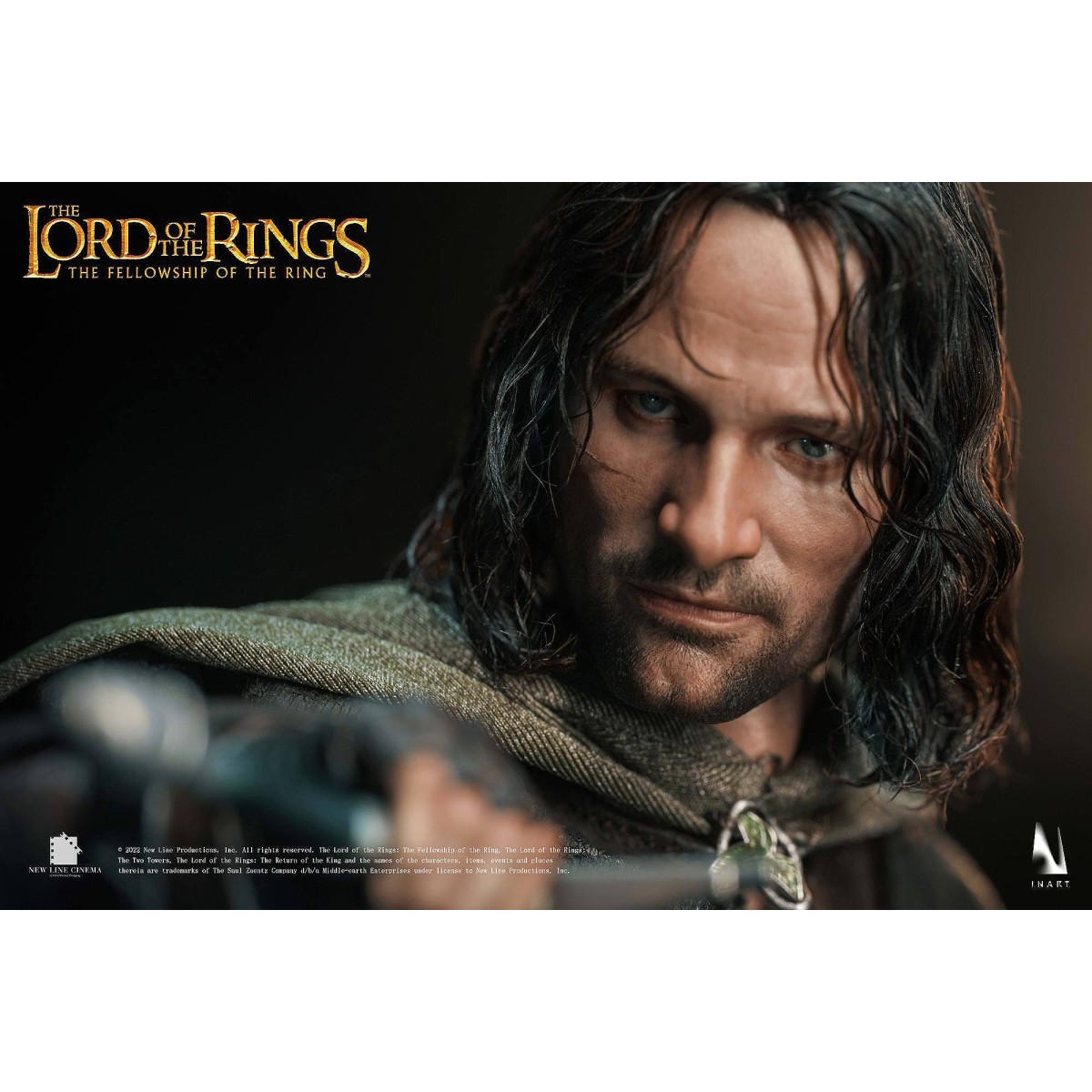 Queen Studios - The Lord of the Rings - Aragorn Premium Edition (rooted hair) 1/6 INART