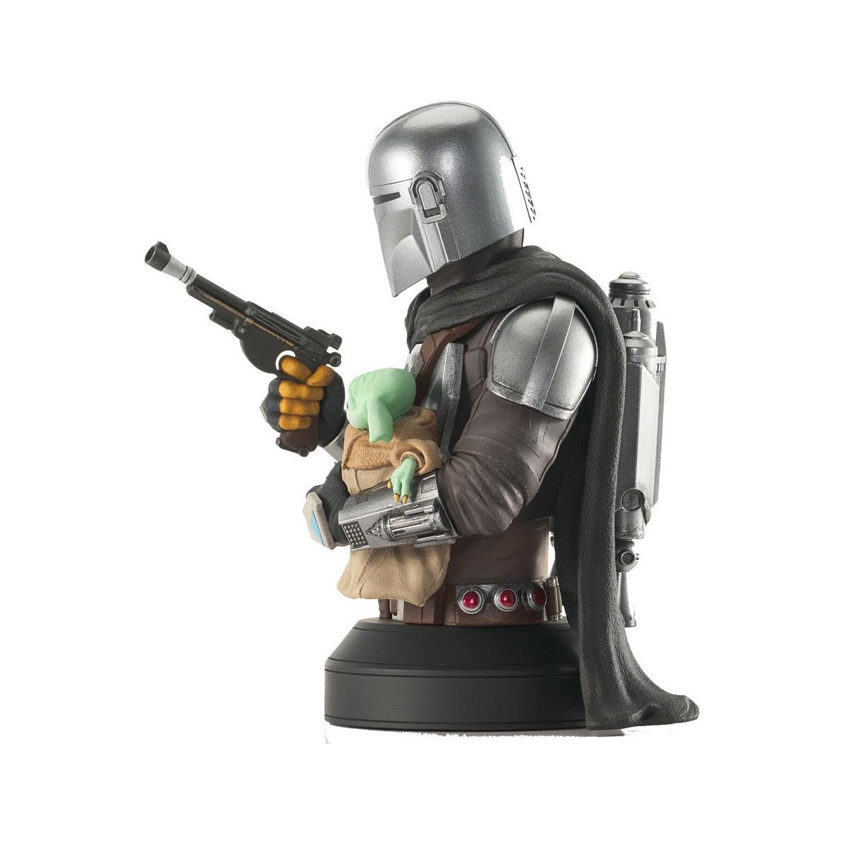 Gentle Giant - 1/6 Büste The Mandalorian with Grogu - Star Wars: The Mandalorian