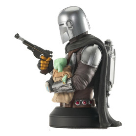 Gentle Giant - 1/6 Büste The Mandalorian with Grogu - Star Wars: The Mandalorian