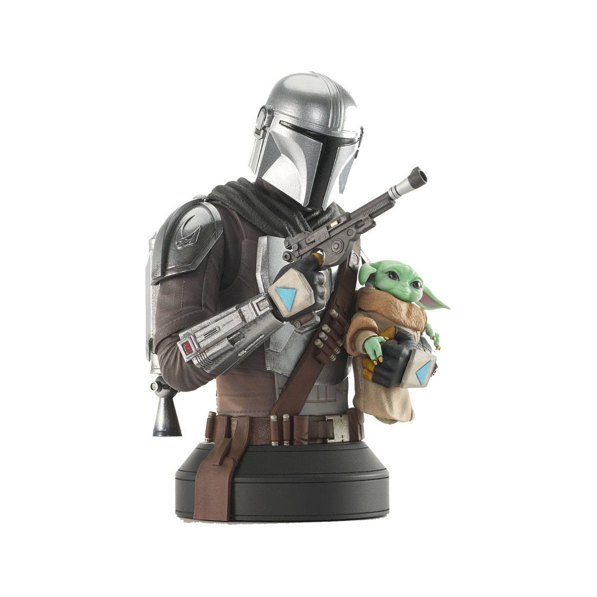 Gentle Giant - 1/6 Büste The Mandalorian with Grogu - Star Wars: The Mandalorian