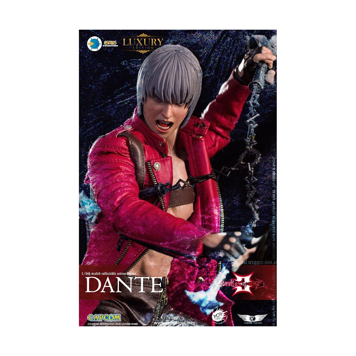 Asmus Toys - DANTE LUXURY EDITION 1/6 - Devil May Cry 3