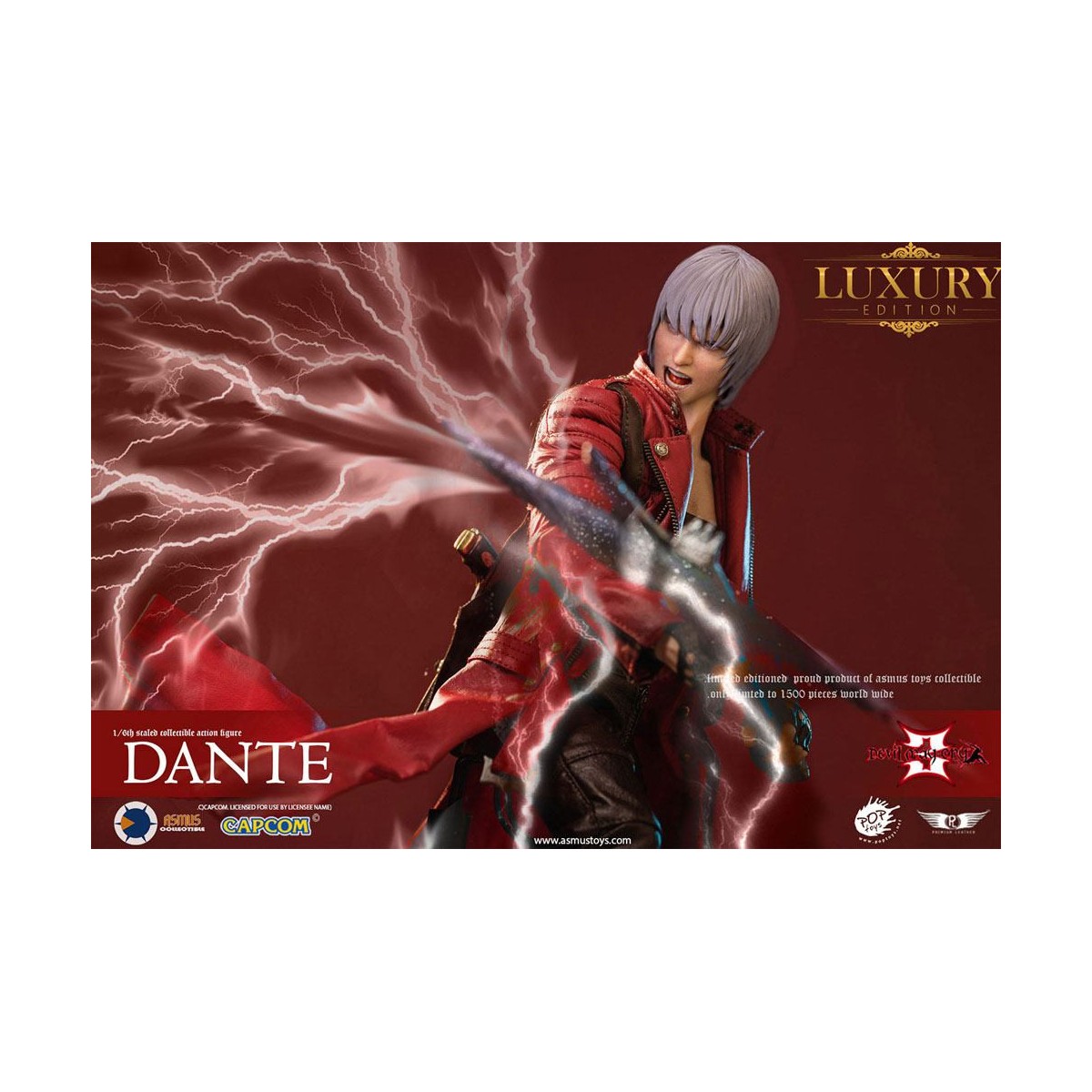 Asmus Toys - DANTE LUXURY EDITION 1/6 - Devil May Cry 3