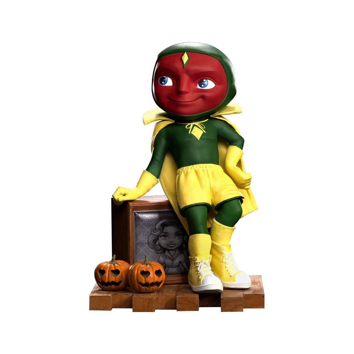Iron Studios - Vision Halloween Version - WandaVision Mini Co.Heroes PVC