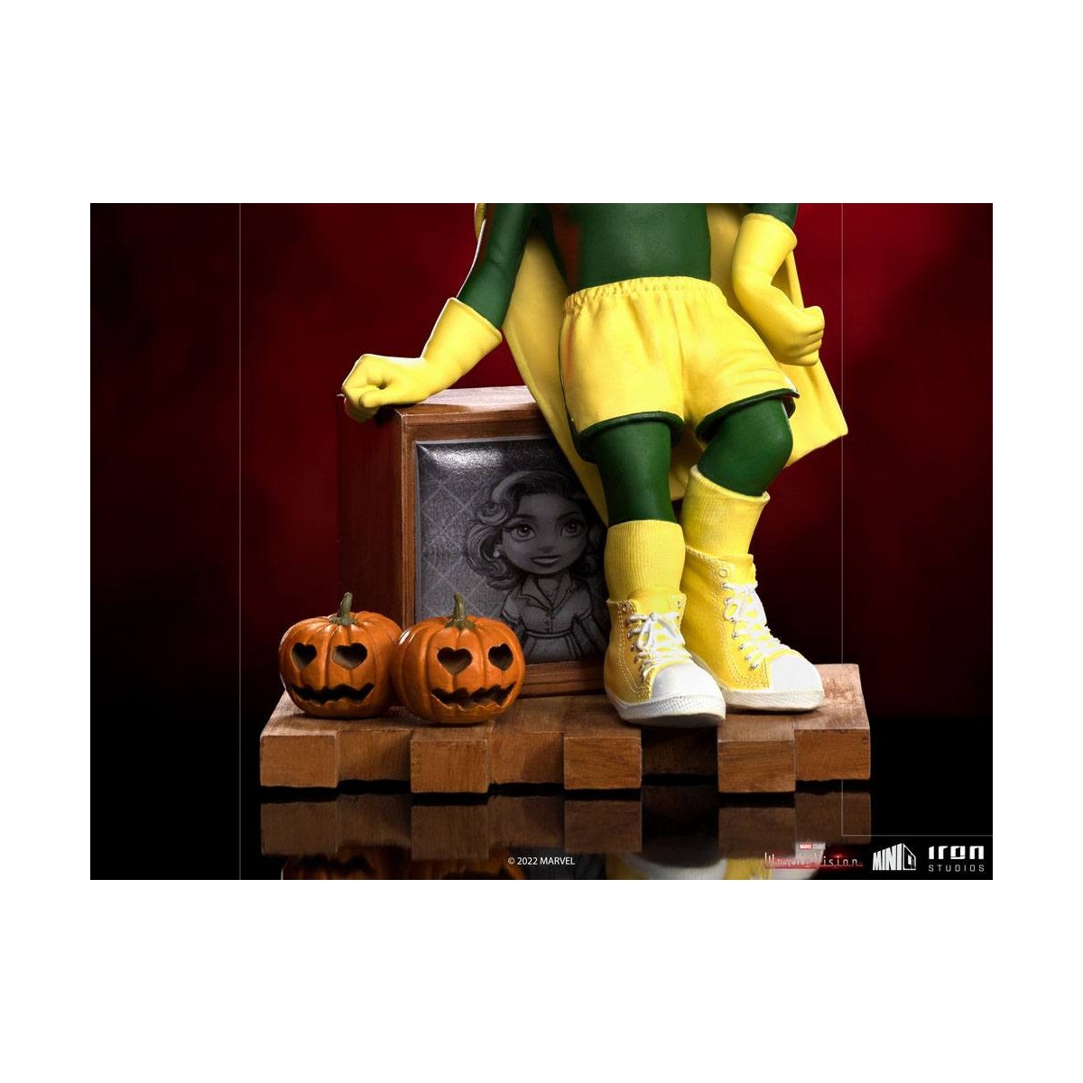 Iron Studios - Vision Halloween Version - WandaVision Mini Co.Heroes PVC