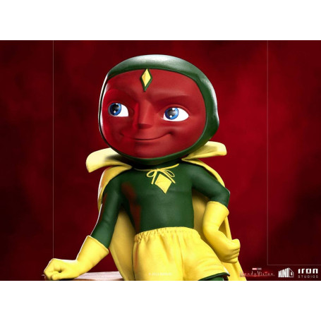 Iron Studios - Vision Halloween Version - WandaVision Mini Co.Heroes PVC