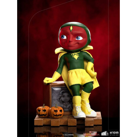 Iron Studios - Vision Halloween Version - WandaVision Mini Co.Heroes PVC