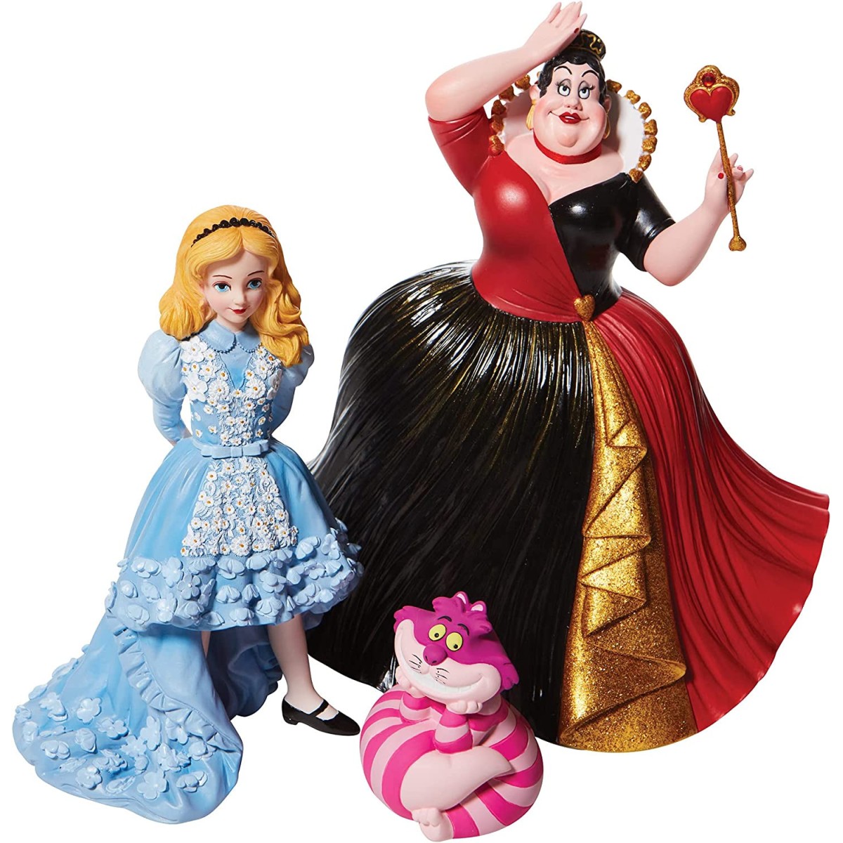 Enesco Disney Haute Couture - Königin der Herzen - Queen of Hearts - Alice im Wunderland