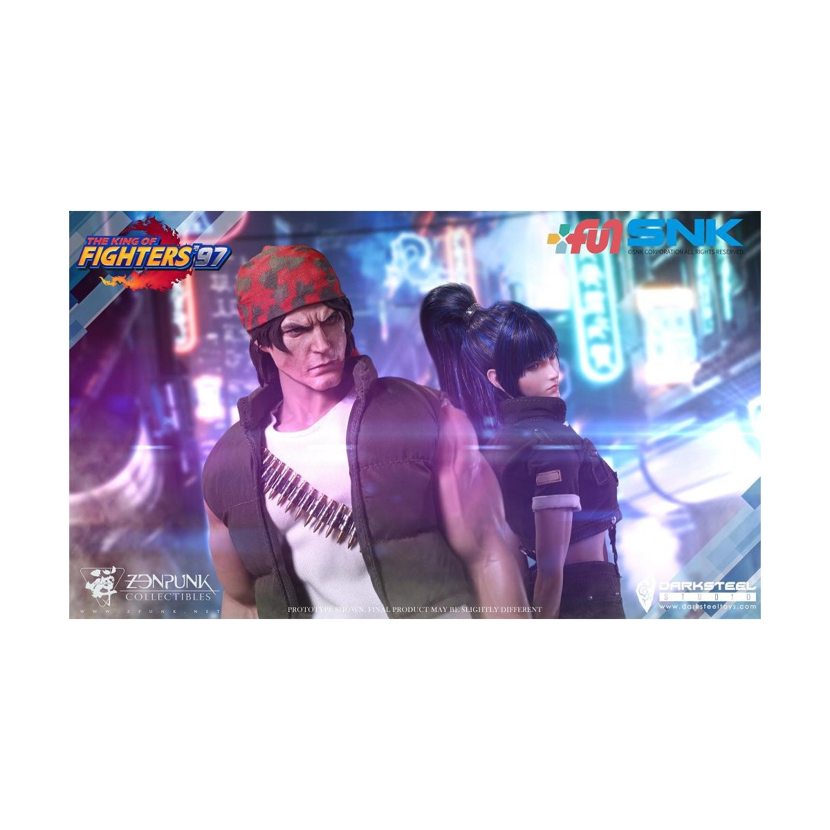 DarkSteel Toys × ZenPunk - Ralph Jones 1/6 - The King of Fighters 97