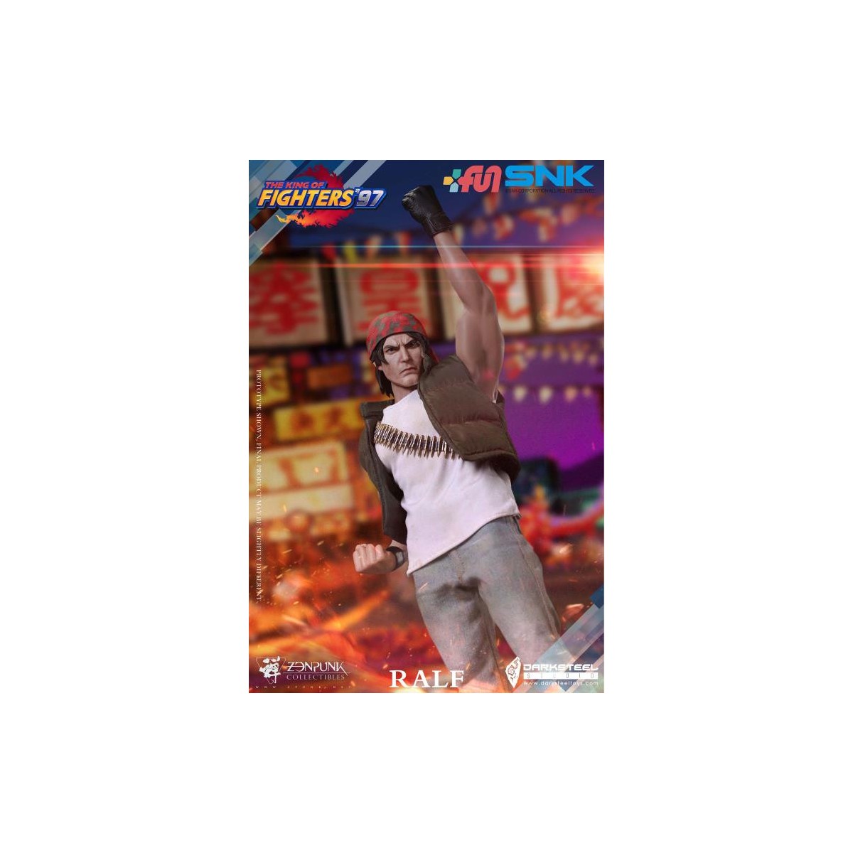 DarkSteel Toys × ZenPunk - Ralph Jones 1/6 - The King of Fighters 97