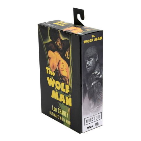 NECA - Ultimate The Wolf Man Black & White Version - Universal Monsters