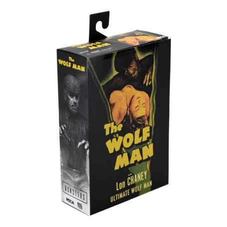 NECA - Ultimate The Wolf Man Black & White Version - Universal Monsters