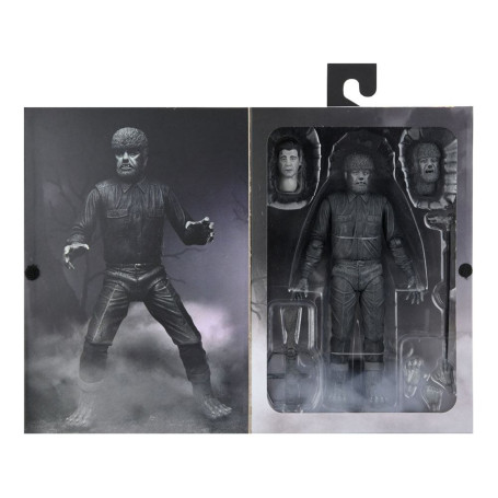 NECA - Ultimate The Wolf Man Black & White Version - Universal Monsters