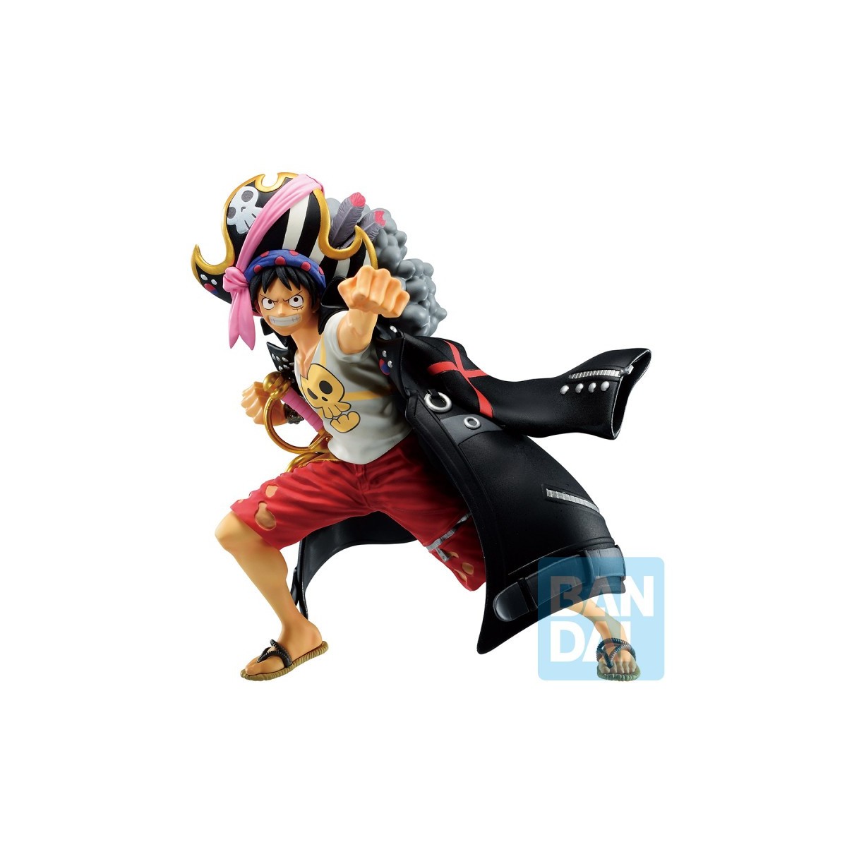 Banpresto One Piece - MONKEY.D.LUFFY - Ichibansho RED