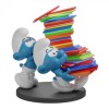 Collectoys - die Schlümpfe - Die Schlümpfe mit einem Stapel Bücher