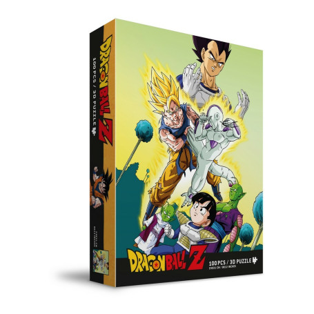 SD Toys - Dragon Ball Z Puzzle mit 3D-Effekt - Namek Battle - 100 Teile