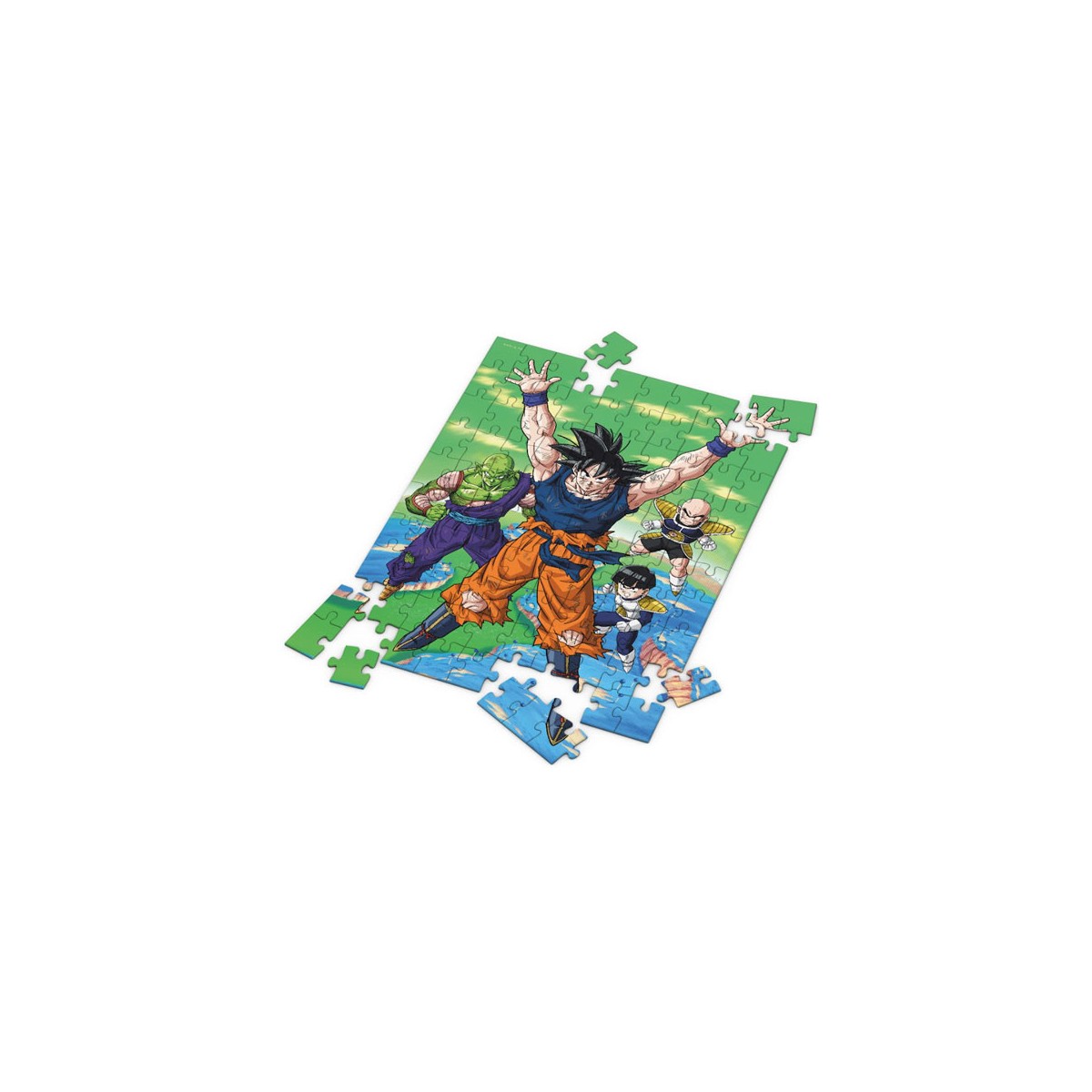 SD Toys - Dragon Ball Z Puzzle mit 3D-Effekt - NAMEK HEROES - 100 Teile