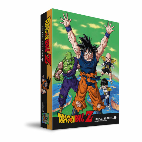 SD Toys - Dragon Ball Z Puzzle mit 3D-Effekt - NAMEK HEROES - 100 Teile