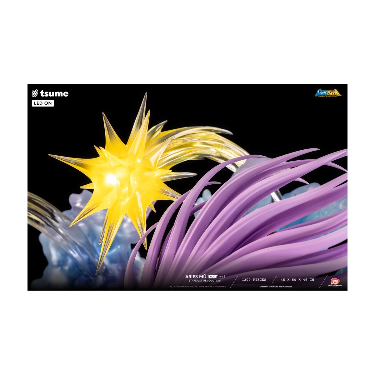 Tsume Statue HQS Saint Seiya - Aries Mû Stardust Revolution 1/6