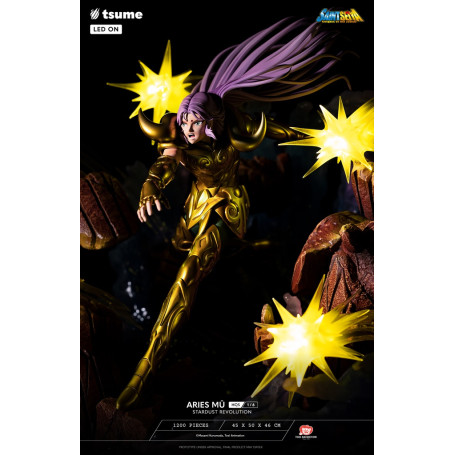 Tsume Statue HQS Saint Seiya - Aries Mû Stardust Revolution 1/6