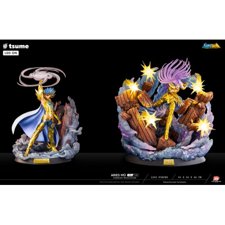 Tsume Statue HQS Saint Seiya - Aries Mû Stardust Revolution 1/6