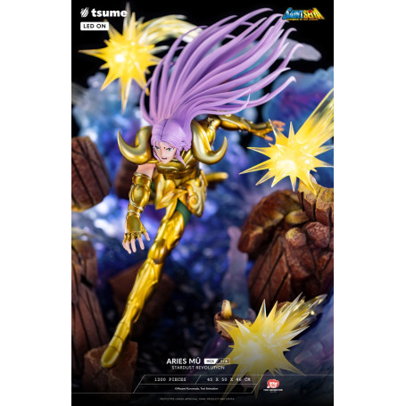 Tsume Statue HQS Saint Seiya - Aries Mû Stardust Revolution 1/6