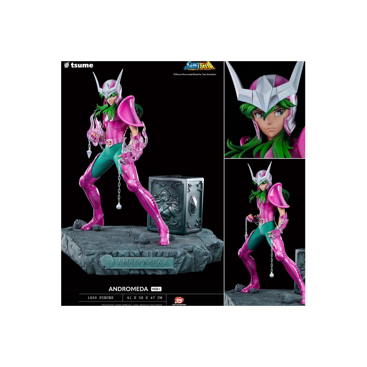 Tsume Statue HQS Saint Seiya - Aries Mû Stardust Revolution 1/6