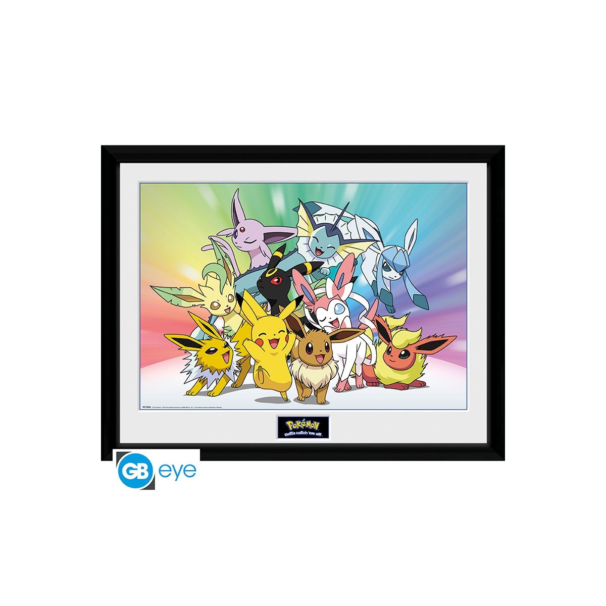 ABYstyle - POKEMON - Gerahmter Abzug EVOLI