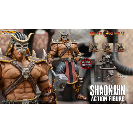Storm Collectibles - Mortal Kombat IX - Shao Kahn Deluxe Edition 1/12