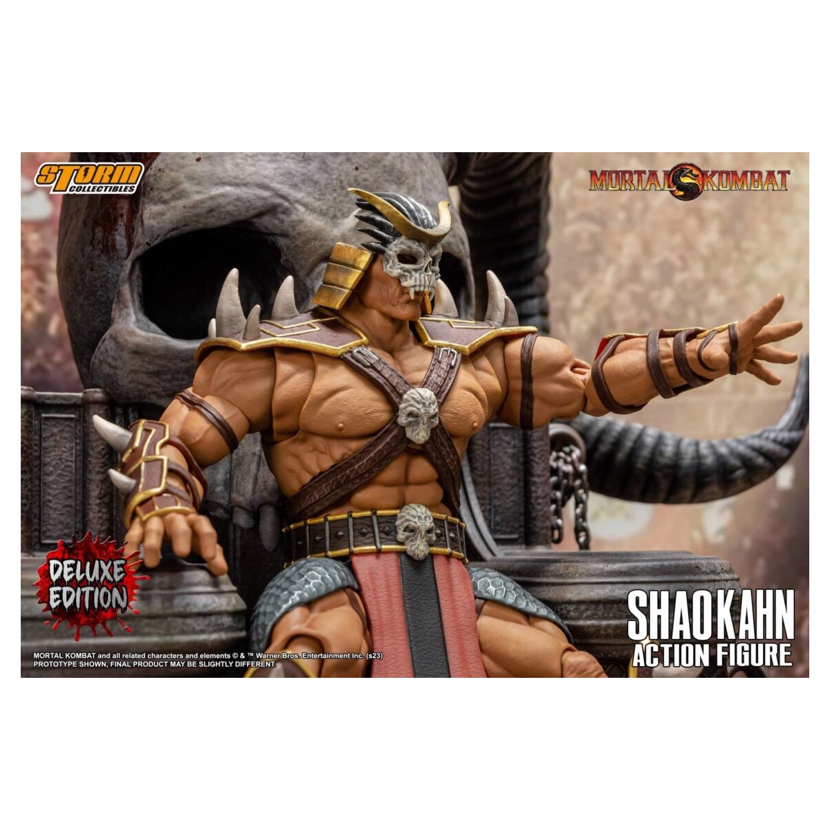 Storm Collectibles - Mortal Kombat IX - Shao Kahn Deluxe Edition 1/12