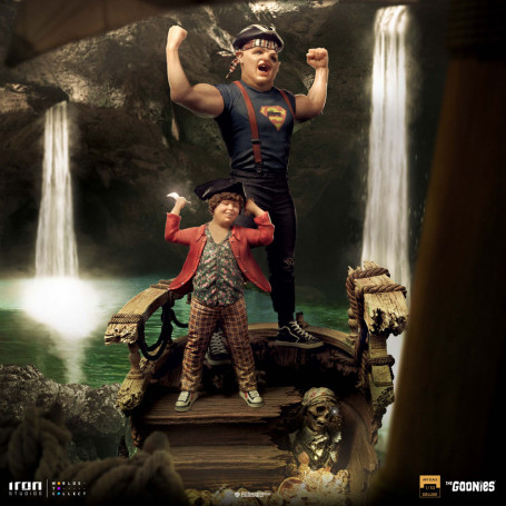 Iron Studios - Sloth and Chunk 1/10 The Goonies Deluxe Art Scale - Cinoque et Choco
