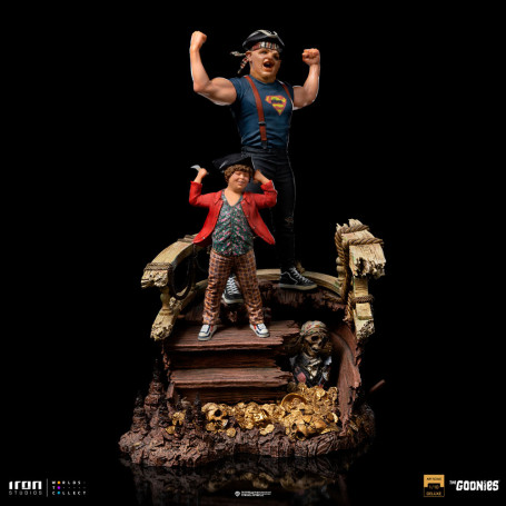 Iron Studios - Sloth and Chunk 1/10 The Goonies Deluxe Art Scale - Cinoque et Choco