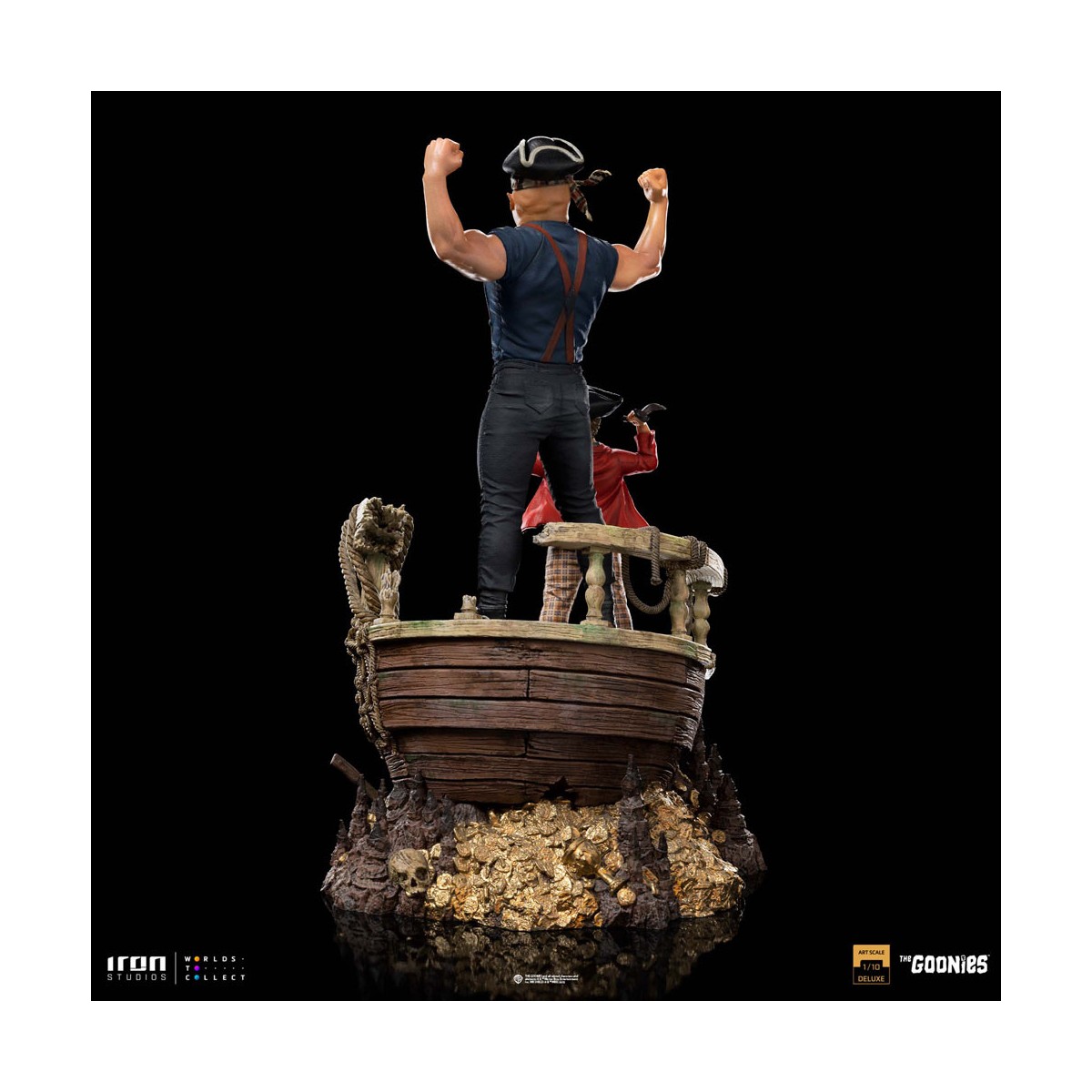 Iron Studios - Sloth and Chunk 1/10 The Goonies Deluxe Art Scale - Cinoque et Choco