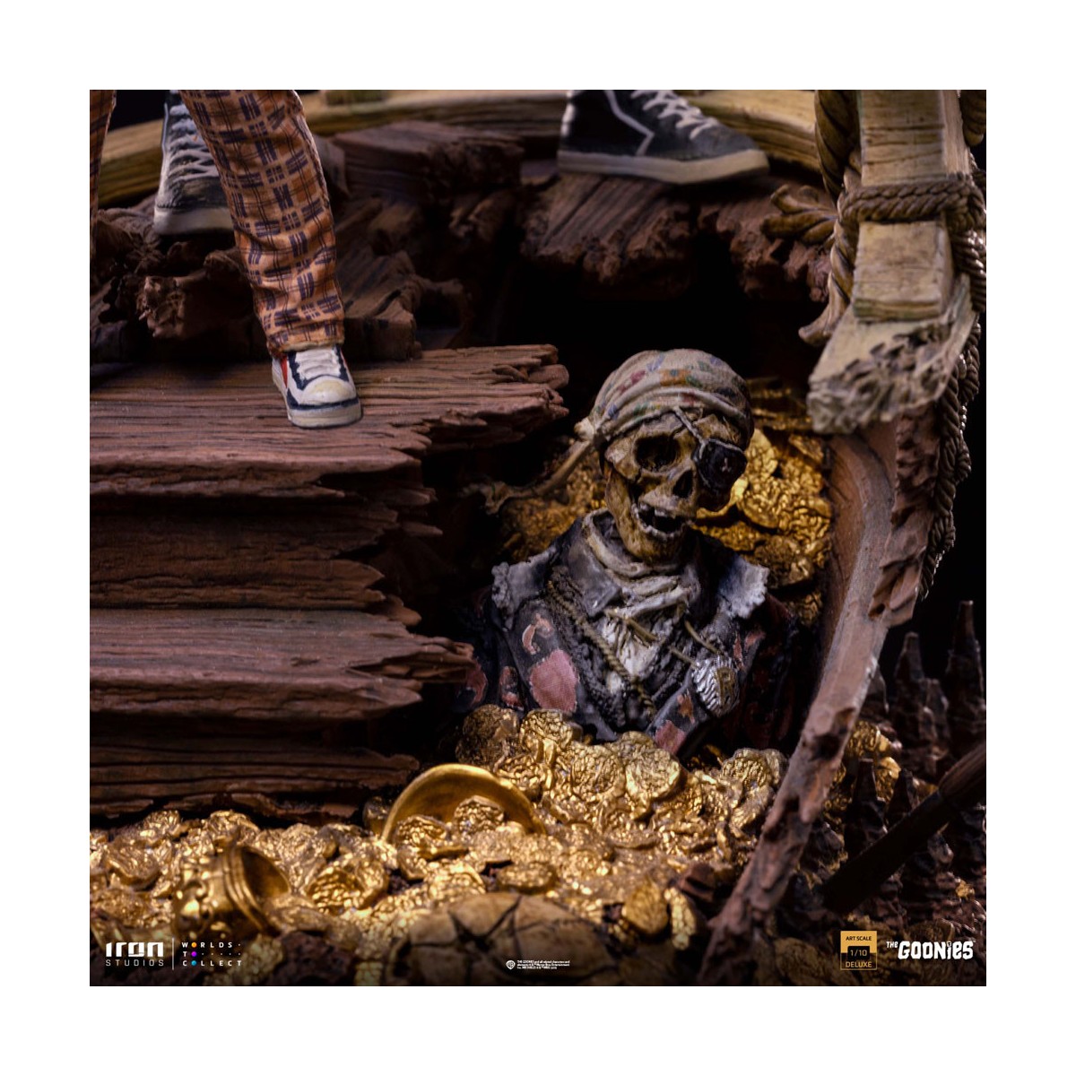 Iron Studios - Sloth and Chunk 1/10 The Goonies Deluxe Art Scale - Cinoque et Choco