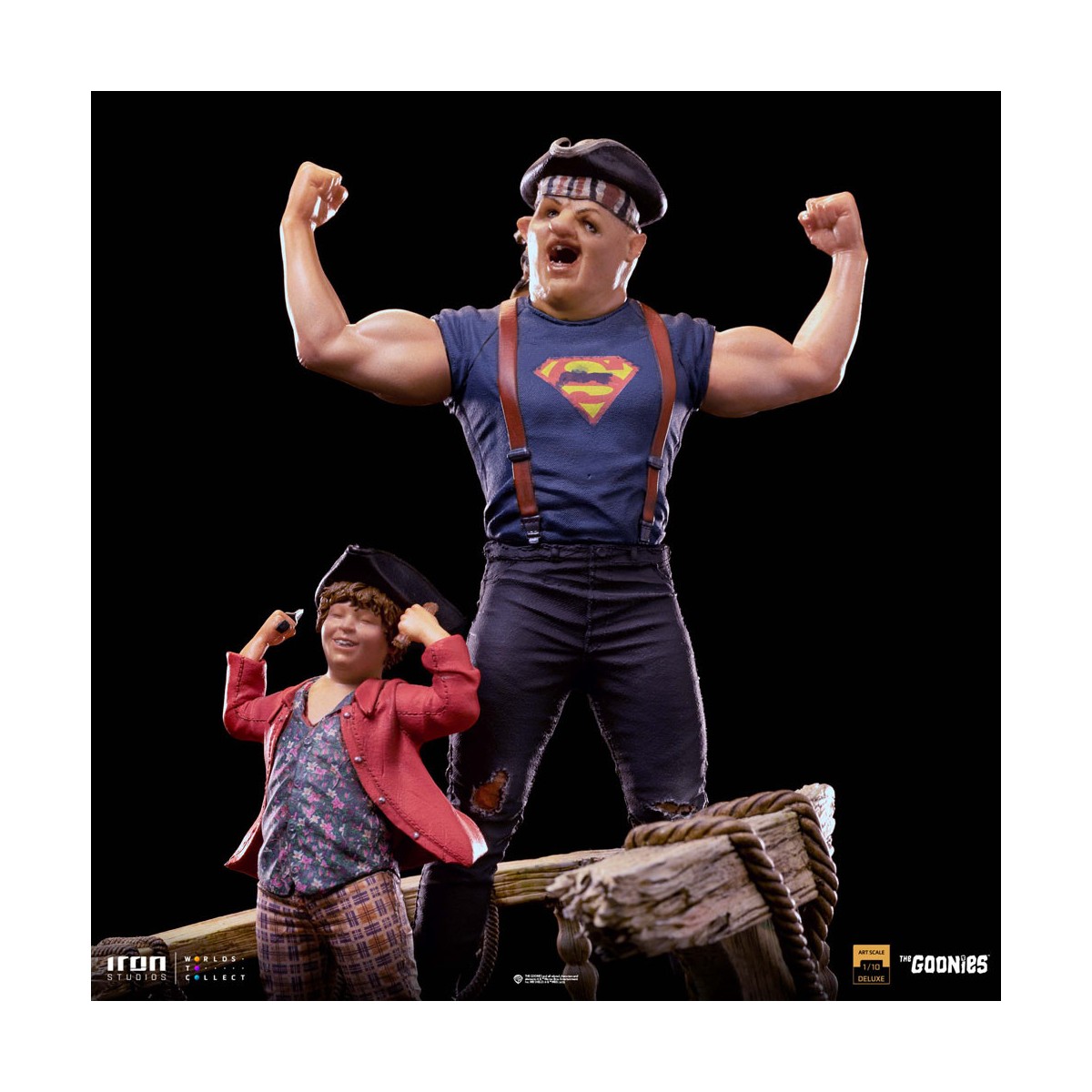 Iron Studios - Sloth and Chunk 1/10 The Goonies Deluxe Art Scale - Cinoque et Choco