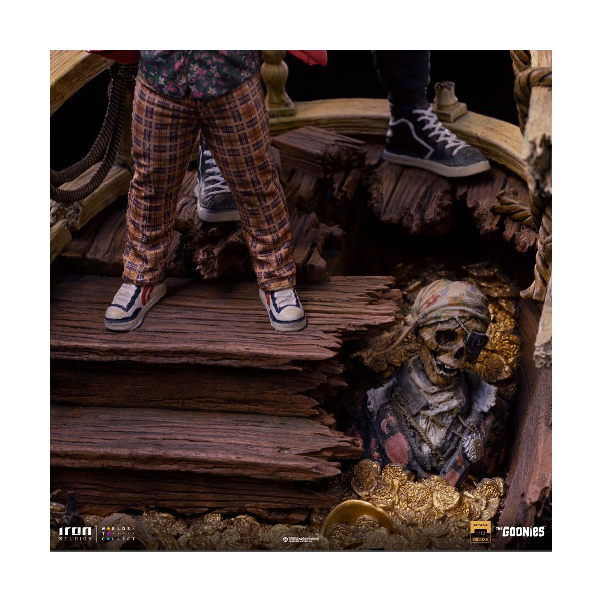 Iron Studios - Sloth and Chunk 1/10 The Goonies Deluxe Art Scale - Cinoque et Choco