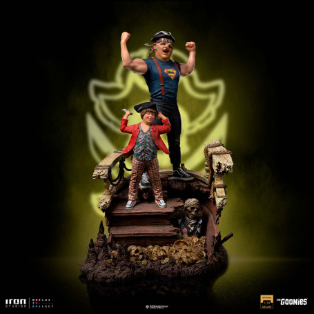 Iron Studios - Sloth and Chunk 1/10 The Goonies Deluxe Art Scale - Cinoque et Choco