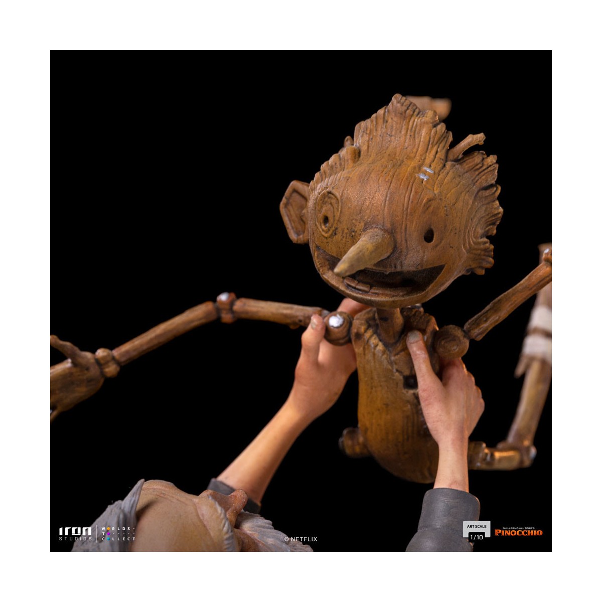 Iron Studios - Gepeto & Pinocchio BDS Art Scale 1/10 - Guillermo del Toro's Pinocchio