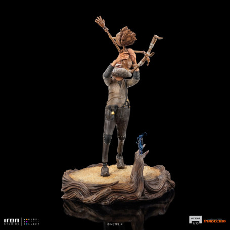 Iron Studios - Gepeto & Pinocchio BDS Art Scale 1/10 - Guillermo del Toro's Pinocchio
