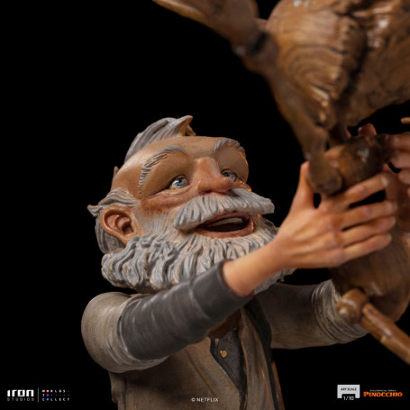 Iron Studios - Gepeto & Pinocchio BDS Art Scale 1/10 - Guillermo del Toro's Pinocchio