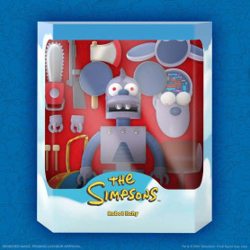 Super 7 - Die Simpsons - Ultimates Roboter Itchy Die Simpsons