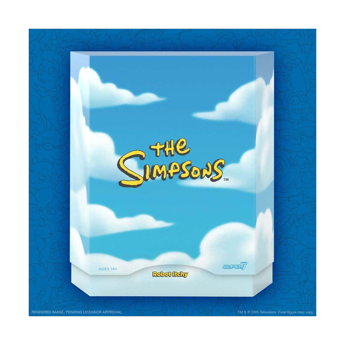 Super 7 - Die Simpsons - Ultimates Roboter Itchy Die Simpsons
