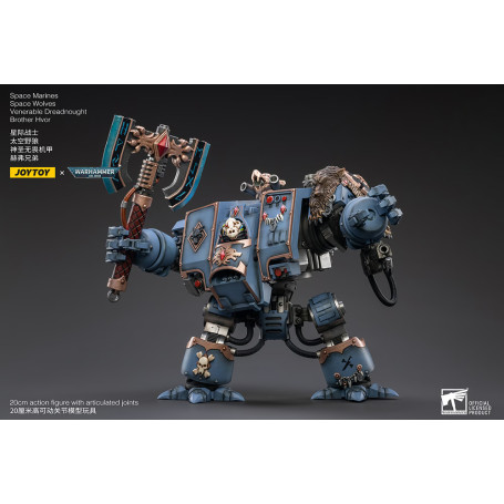 JoyToy - Space Wolves - Venerable Dreadnought Brother Hvor 1/18 - Warhammer 40K