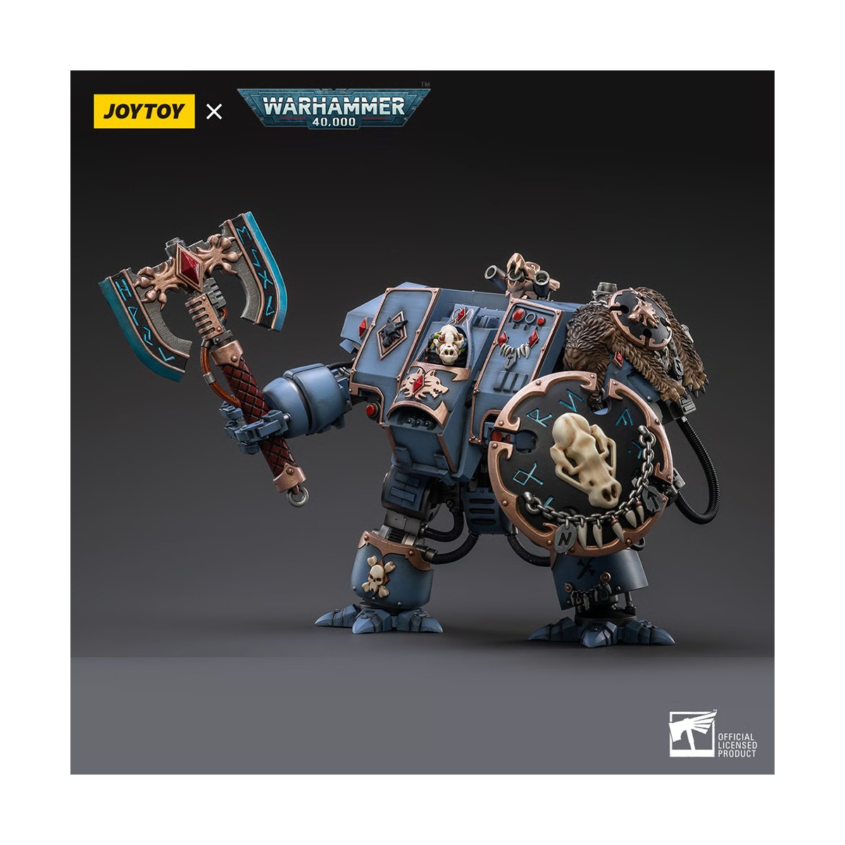 JoyToy - Space Wolves - Venerable Dreadnought Brother Hvor 1/18 - Warhammer 40K