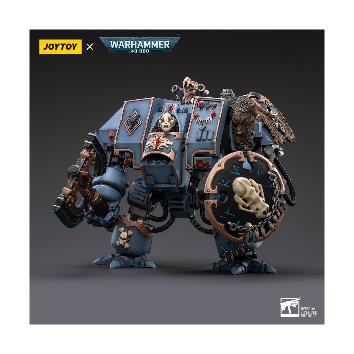 JoyToy - Space Wolves - Venerable Dreadnought Brother Hvor 1/18 - Warhammer 40K