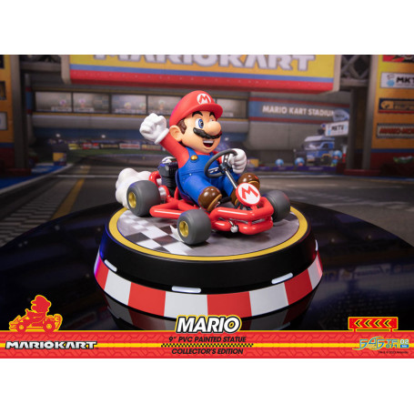 First 4 Figures - Mario Kart - MARIO Collector's Edition PVC Statue